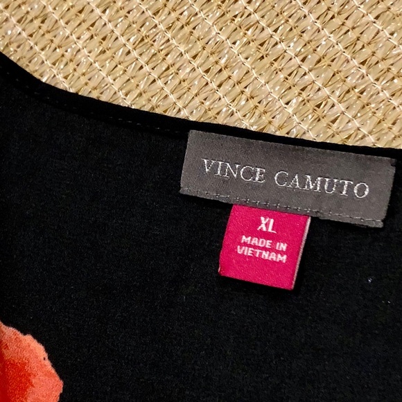 SOLD Vince Camuto V-Neck Drape Front High-Low Top - Picture 8 of 8